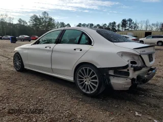 2015 Mercedes-Benz C 300 with VIN 55SWF4JB7FU093589, listed as a Copart auction lot 49947575 with 132,200 mi miles and Salvage Title. Bid and sale history available at DreamBid. Image 2.