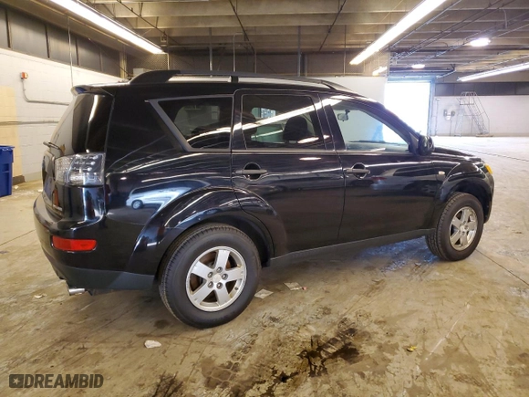 2007 Mitsubishi Outlander ES with VIN JA4MS31X27U014567, listed as a Copart auction lot 45527564 with 128,282 mi miles and Clean Title. Bid and sale history available at carsss.com. Image 3.