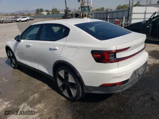 2023 Polestar 2 with VIN YSMEG3KA6PL123422, listed as a Copart auction lot 74035614 with 113,109 mi miles and Clean Title. Bid and sale history available at carsss.com. Image 2.