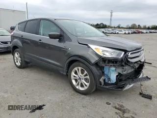 2017 Ford Escape SE with VIN 1FMCU9GD7HUA10460, listed as a Copart auction lot 51753655 with 109,494 mi miles and Salvage Title. Bid and sale history available at DreamBid. Image 4.