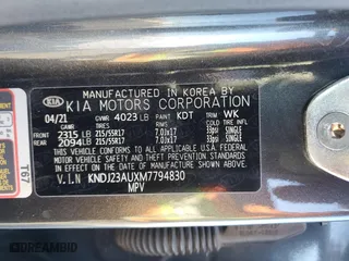 2021 Kia Soul S with VIN KNDJ23AUXM7794830, listed as a Copart auction lot 47792535 with 76,298 mi miles and Salvage Title. Bid and sale history available at carsss.com. Image 14.