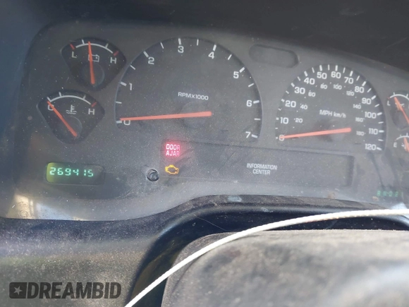 2004 Dodge Dakota Sport with VIN 1D7HL38K84S713231, listed as a IAAI auction lot 41371750 with 269,415 mi miles. Bid and sale history available at carsss.com. Image 7.