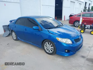 2009 Toyota Corolla with VIN 2T1BU40E69C154781, listed as a IAAI auction lot 42009936 with 180,039 mi miles. Bid and sale history available at carsss.com. Image 1.
