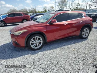 2017 Infiniti QX30 Sport with VIN SJKCH5CP3HA037607, listed as a Copart auction lot 45223265 with 0 mi miles and Salvage Title. Bid and sale history available at carsss.com. Image 1.