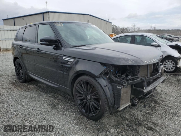 2016 Land Rover Range Rover Sport V6 HSE with VIN SALWR2PFXGA119256, listed as a Copart auction lot 47309665 with 70,748 mi miles and Salvage Title. Bid and sale history available at carsss.com. Image 4.