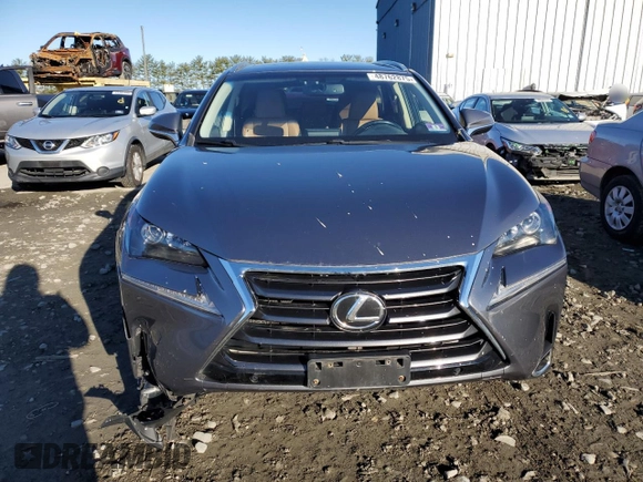 2015 Lexus NX 200t with VIN JTJBARBZ7F2011724, listed as a Copart auction lot 48762875 with 122,482 mi miles and Salvage Title. Bid and sale history available at DreamBid. Image 5.