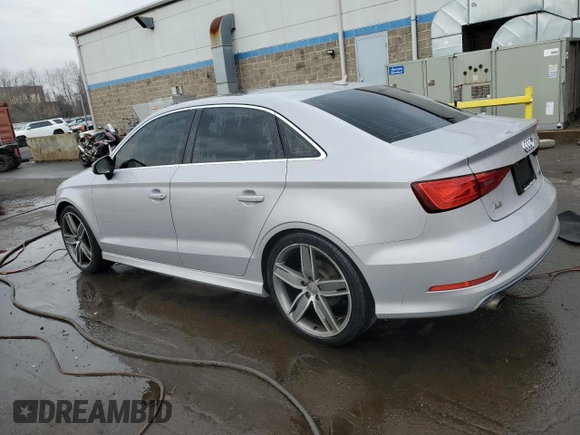 2015 Audi A3 2.0T Prestige with VIN WAUKFGFF1F1107697, listed as a Copart auction lot 52928815 with 70,430 mi miles and Salvage Title. Bid and sale history available at carsss.com. Image 2.