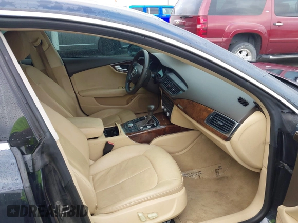 2012 Audi A7 Premium Plus with VIN WAUYGAFC6CN126289, listed as a IAAI auction lot 41945024 with 126,465 mi miles and . Bid and sale history available at DreamBid. Image 5.