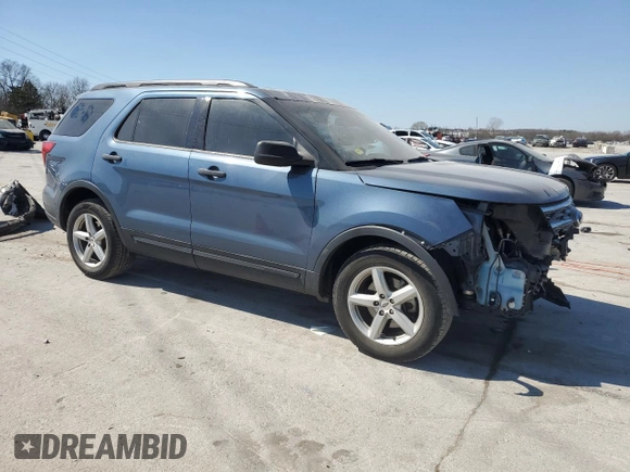 2018 Ford Explorer with VIN 1FM5K7B84JGA63926, listed as a Copart auction lot 48621475 with 130,729 mi miles and Salvage title. Bid and sale history available at DreamBid. Image 4.