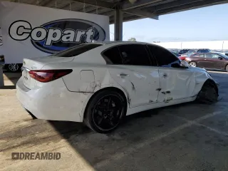 2020 Infiniti Q50 Sport z VIN JN1EV7AP0LM202316, wystawiony jako Copart lot #55100665 z przebiegiem 63 174 mil mil oraz Szkoda całkowita • Salvage title. Historia ofert i sprzedaży dostępna na DreamBid. Obrazek 3.