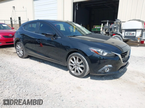 2016 Mazda 3 S Grand Touring z VIN JM1BM1N37G1287136, wystawiony jako IAAI lot #42171368 z przebiegiem 155 685 mil mil oraz . Historia ofert i sprzedaży dostępna na DreamBid. Obrazek 1.