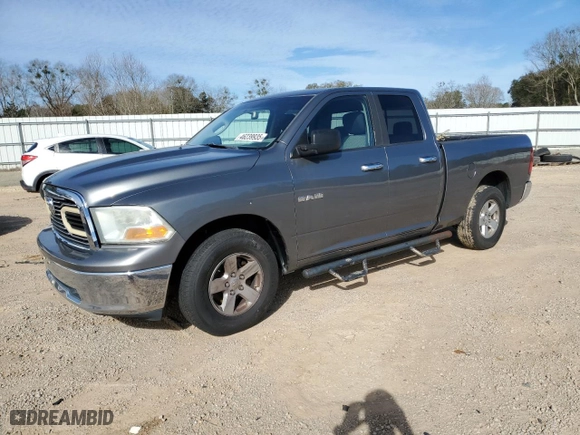 2010 Dodge Ram 1500 ST with VIN 1D7RB1GP6AS127356, listed as a Copart auction lot 46239935 with 283,042 mi miles and Clean Title. Bid and sale history available at carsss.com. Image 1.