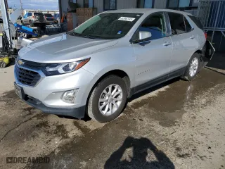 2021 Chevrolet Equinox LT with VIN 3GNAXJEV7MS162580, listed as a Copart auction lot 48996245 with 124,249 mi miles and Salvage Title. Bid and sale history available at carsss.com. Image 1.