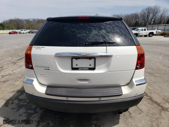 2006 Chrysler Pacifica Touring with VIN 2A4GM68436R684483, listed as a Copart auction lot 51094995 with 107,680 mi miles and Salvage Title. Bid and sale history available at carsss.com. Image 6.