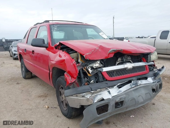 2004 Chevrolet Avalanche with VIN 3GNEC12T04G286192, listed as a IAAI auction lot 41643839 with 1 mi miles. Bid and sale history available at carsss.com. Image 1.