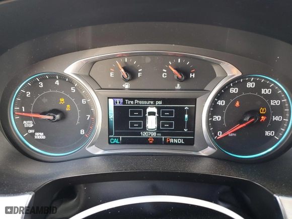 2019 Chevrolet Traverse LT Leather with VIN 1GNERHKW6KJ280409, listed as a Copart auction lot 43862735 with 120,798 mi miles and Salvage Title. Bid and sale history available at carsss.com. Image 9.