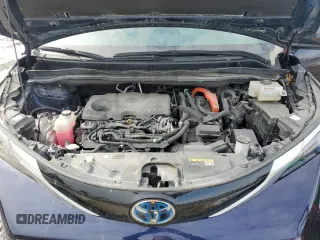 2021 Toyota Sienna XLE with VIN 5TDGSKFC8MS027648, listed as a Copart auction lot 47003455 with 49,361 mi miles and Salvage Title. Bid and sale history available at carsss.com. Image 12.