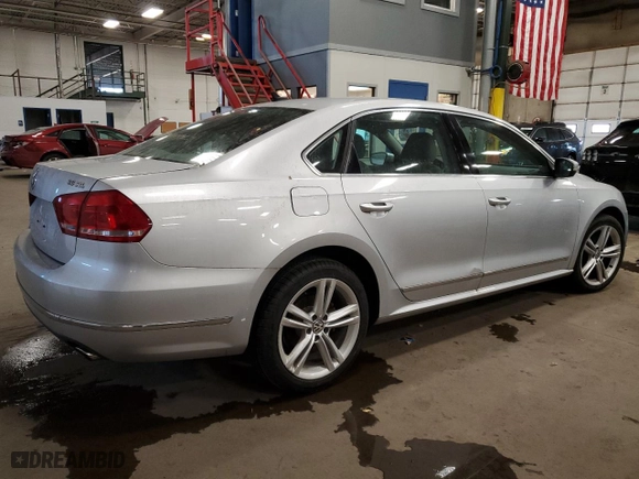 2013 Volkswagen Passat SEL Premium with VIN 1VWCM7A32DC115462, listed as a Copart auction lot 83862334 with 155,597 mi miles and Clean Title. Bid and sale history available at carsss.com. Image 3.