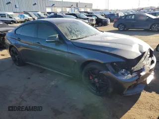 2019 BMW 4 Series 440i xDrive with VIN WBA4J7C58KBM74636, listed as a Copart auction lot 83778054 with 81,561 mi miles and Non Repairable. Bid and sale history available at carsss.com. Image 4.