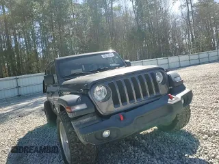2020 Jeep Wrangler Unlimited Sport S с VIN 1C4HJXDG2LW104085, выставлен на аукционе Copart как лот 49573955 с пробегом 45 853 миль миль и Списание • Salvage title. История ставок и продаж доступна на DreamBid. Изображение 11.