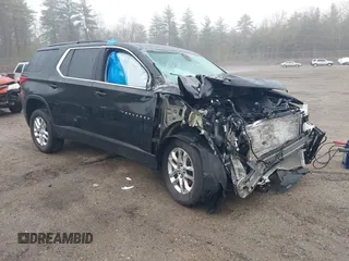 2019 Chevrolet Traverse LT Cloth with VIN 1GNEVGKW3KJ125855, listed as a IAAI auction lot 42058370 with 159,974 mi miles and . Bid and sale history available at DreamBid. Image 1.