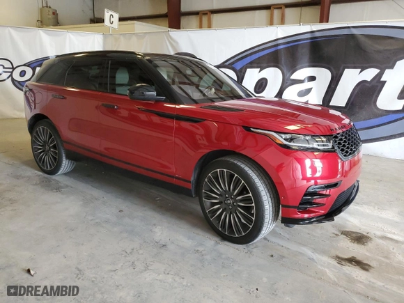 2018 Land Rover Range Rover Velar R-Dynamic SE with VIN SALYL2RX2JA742183, listed as a Copart auction lot 50022445 with 36,937 mi miles and Clean Title. Bid and sale history available at carsss.com. Image 4.