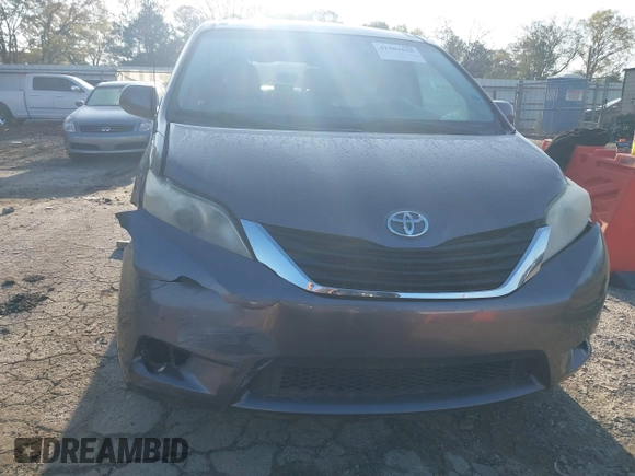 2011 Toyota Sienna LE AAS with VIN 5TDKK3DC9BS100414, listed as a IAAI auction lot 41901835 with 186,634 mi miles and . Bid and sale history available at DreamBid. Image 12.