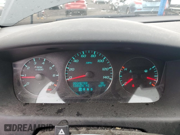 2015 Chevrolet Impala LT with VIN 2G1WB5E38F1122650, listed as a Copart auction lot 55260275 with 188,626 mi miles and Salvage Title. Bid and sale history available at DreamBid. Image 9.
