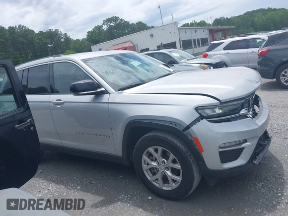 2023 Jeep Grand Cherokee Limited z VIN 1C4RJGBG1PC587289, wystawiony jako IAAI lot #42496587 z przebiegiem 75 292 mil mil oraz . Historia ofert i sprzedaży dostępna na DreamBid. Obrazek 13.
