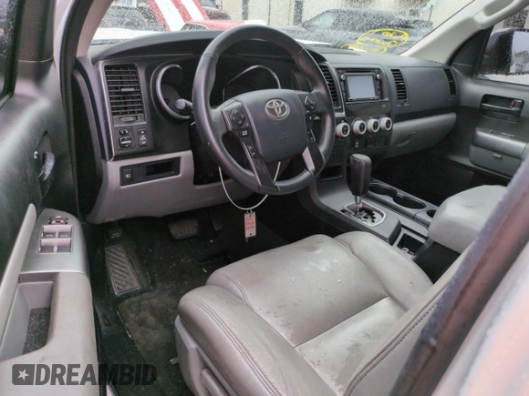 2018 Toyota Sequoia SR5 with VIN 5TDZY5G1XJS069711, listed as a Copart auction lot 74093274 with 97,817 mi miles and Salvage Title. Bid and sale history available at carsss.com. Image 8.