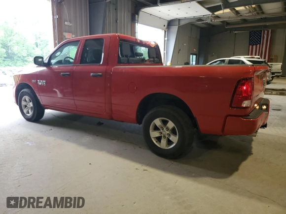 2018 Ram 1500 Express with VIN 1C6RR7FT0JS140554, listed as a Copart auction lot 59713805 with 17,945 mi miles and Salvage title. Bid and sale history available at DreamBid. Image 2.
