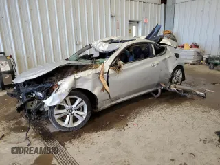 2011 Hyundai Genesis Coupe Grand Touring with VIN KMHHU6KH8BU044431, listed as a Copart auction lot 56942685 with 209,845 mi miles and Non repairable. Bid and sale history available at DreamBid. Image 1.