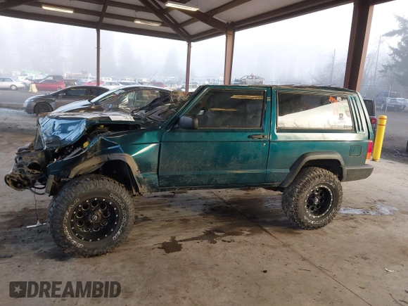 1997 Jeep Cherokee Sport with VIN 1J4FJ67S6VL574149, listed as a IAAI auction lot 41286297 with 1 mi miles. Bid and sale history available at carsss.com. Image 13.