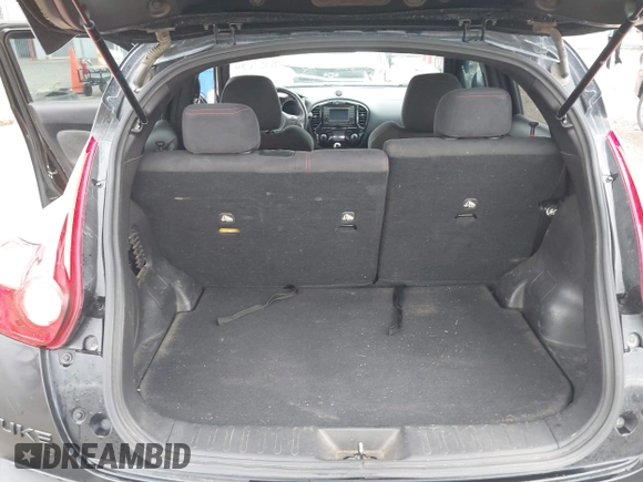 2013 Nissan Juke S with VIN JN8AF5MR7DT223671, listed as a IAAI auction lot 42013101 with 57,016 mi miles and . Bid and sale history available at DreamBid. Image 16.
