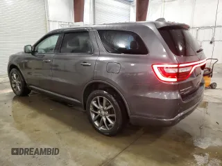 2017 Dodge Durango GT with VIN 1C4RDJDG7HC791033, listed as a Copart auction lot 85165244 with 190,070 mi miles and Non Repairable. Bid and sale history available at carsss.com. Image 2.