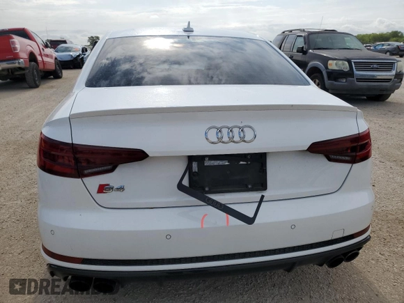 2018 Audi S4 Premium Plus with VIN WAUB4AF45JA115957, listed as a Copart auction lot 64978514 with 70,857 mi miles and Clean Title. Bid and sale history available at carsss.com. Image 6.