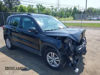 2016 Volkswagen Tiguan SE with VIN WVGBV7AX5GW571209, listed as a IAAI auction lot 42405750 with Not provided miles and . Bid and sale history available at DreamBid. Image 1.