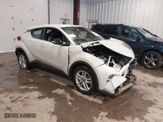 2020 Toyota C-HR LE with VIN NMTKHMBX9LR111360, listed as a IAAI auction lot 41293693 with 1 mi miles. Bid and sale history available at carsss.com. Image 1.