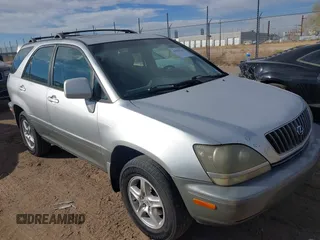 2000 Lexus RX 300 with VIN JT6HF10UXY0099262, listed as a IAAI auction lot 41503545 with 288,734 mi miles. Bid and sale history available at carsss.com. Image 1.