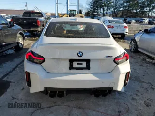2024 BMW M2 with VIN 3MF13DM05R8E79951, listed as a Copart auction lot 41638385 with 11,018 mi miles and Salvage Title. Bid and sale history available at carsss.com. Image 6.