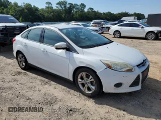 2013 Ford Focus SE with VIN 1FADP3F24DL112561, listed as a Copart auction lot 63509945 with 153,305 mi miles and Clean title. Bid and sale history available at DreamBid. Image 4.