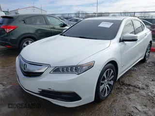 2017 Acura TLX w/Technology Pkg with VIN 19UUB1F51HA005459, listed as a IAAI auction lot 41499011 with 101,222 mi miles. Bid and sale history available at carsss.com. Image 18.
