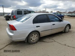 2002 Honda Civic z VIN 1HGES16152L011570, wystawiony jako Copart lot #82098904 z przebiegiem 226 050 mil mil oraz Szkoda całkowita • Salvage title. Historia ofert i sprzedaży dostępna na DreamBid. Obrazek 3.