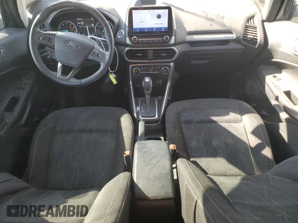 2020 Ford EcoSport SE with VIN MAJ3S2GE1LC346846, listed as a Copart auction lot 49574665 with 65,372 mi miles and Salvage Title. Bid and sale history available at carsss.com. Image 8.