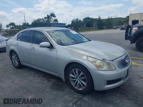 2007 Infiniti G35 Sport with VIN JNKBV61EX7M726375, listed as a IAAI auction lot 42090795 with 162,351 mi miles and . Bid and sale history available at DreamBid. Image 1.