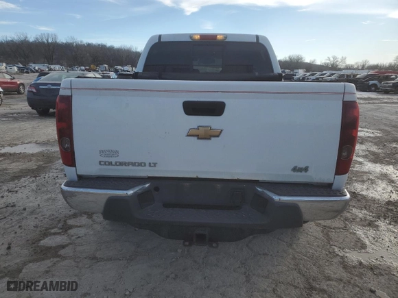 2011 Chevrolet Colorado LT w/2LT with VIN 1GCHTDFE0B8108191, listed as a Copart auction lot 42430675 with 166,078 mi miles and Clean Title. Bid and sale history available at carsss.com. Image 6.