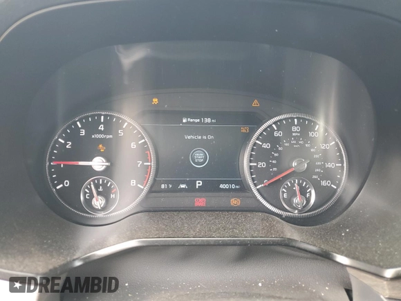2022 Kia Telluride SX with VIN 5XYP5DHC5NG286516, listed as a Copart auction lot 55111655 with 40,010 mi miles and Salvage title. Bid and sale history available at DreamBid. Image 9.