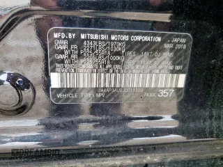 2018 Mitsubishi Outlander ES z VIN JA4AP3AU0JU011300, wystawiony jako Copart lot #59538635 z przebiegiem 73 434 mil mil oraz Szkoda całkowita • Salvage title. Historia ofert i sprzedaży dostępna na DreamBid. Obrazek 13.
