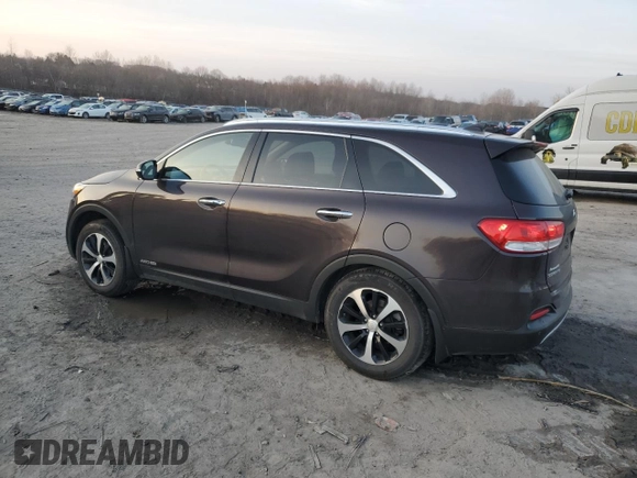 2017 Kia Sorento EX with VIN 5XYPHDA57HG307373, listed as a Copart auction lot 48811185 with 105,447 mi miles and Salvage Title. Bid and sale history available at DreamBid. Image 2.