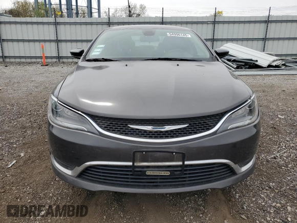 2015 Chrysler 200 Limited with VIN 1C3CCCAB9FN649124, listed as a Copart auction lot 54996145 with 58,679 mi miles and Clean Title. Bid and sale history available at carsss.com. Image 5.